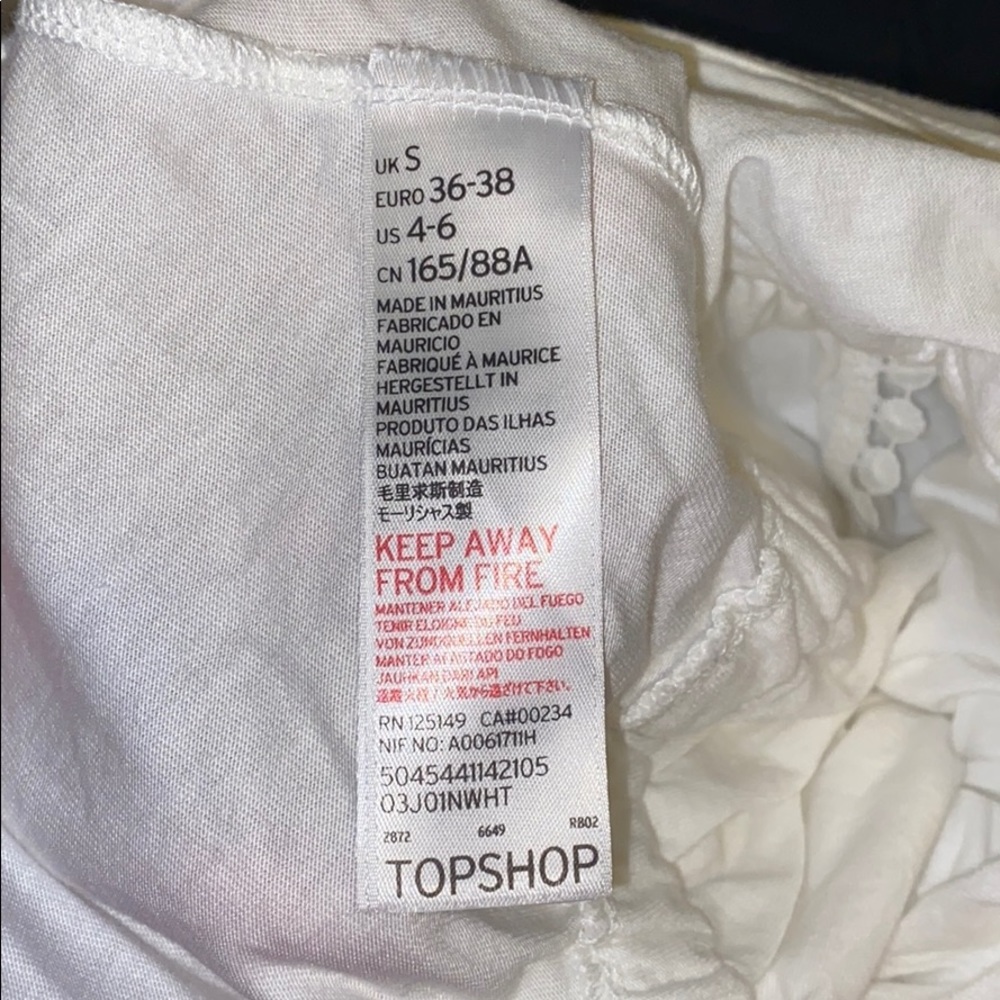 NWT Topshop Jersey Coverup Romper S - Picture 4 of 8
